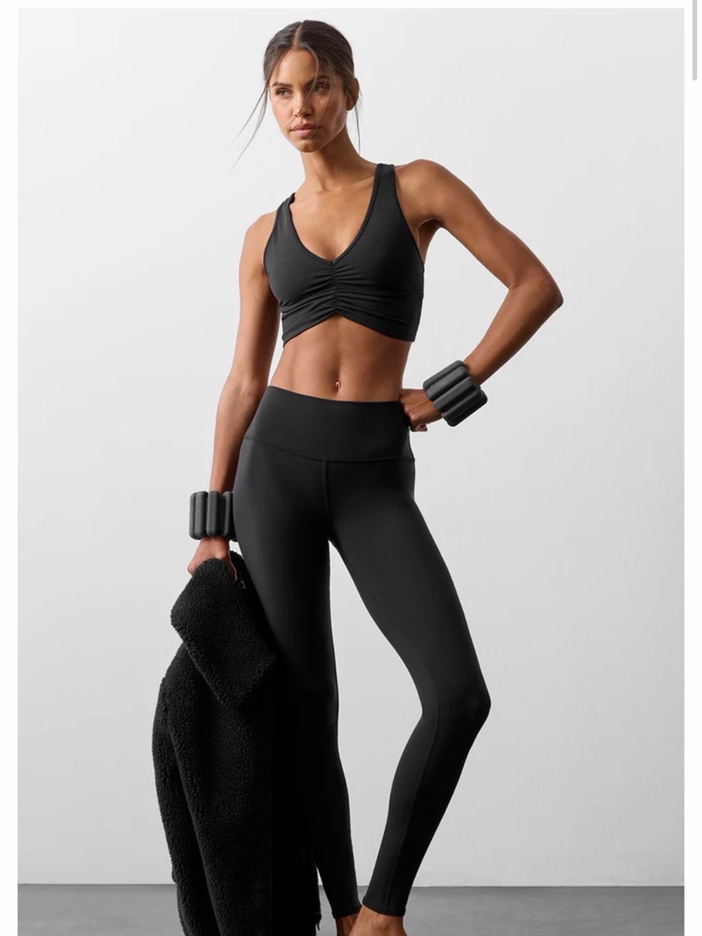 Black Women's Alo Airbrush high waisted leggings
